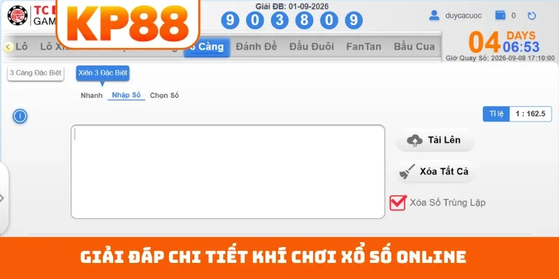 Giải đáp chi tiết khí chơi xổ số online