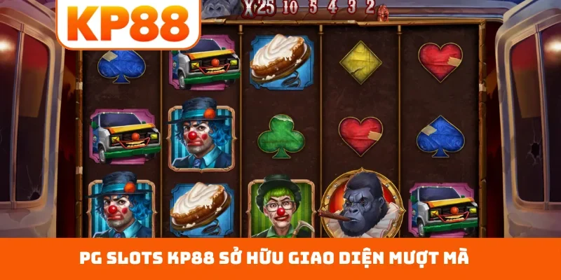 PG Slots KP88 sở hữu giao diện mượt mà