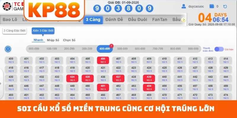 Soi cầu xổ số miền Trung cùng cơ hội trúng lớn